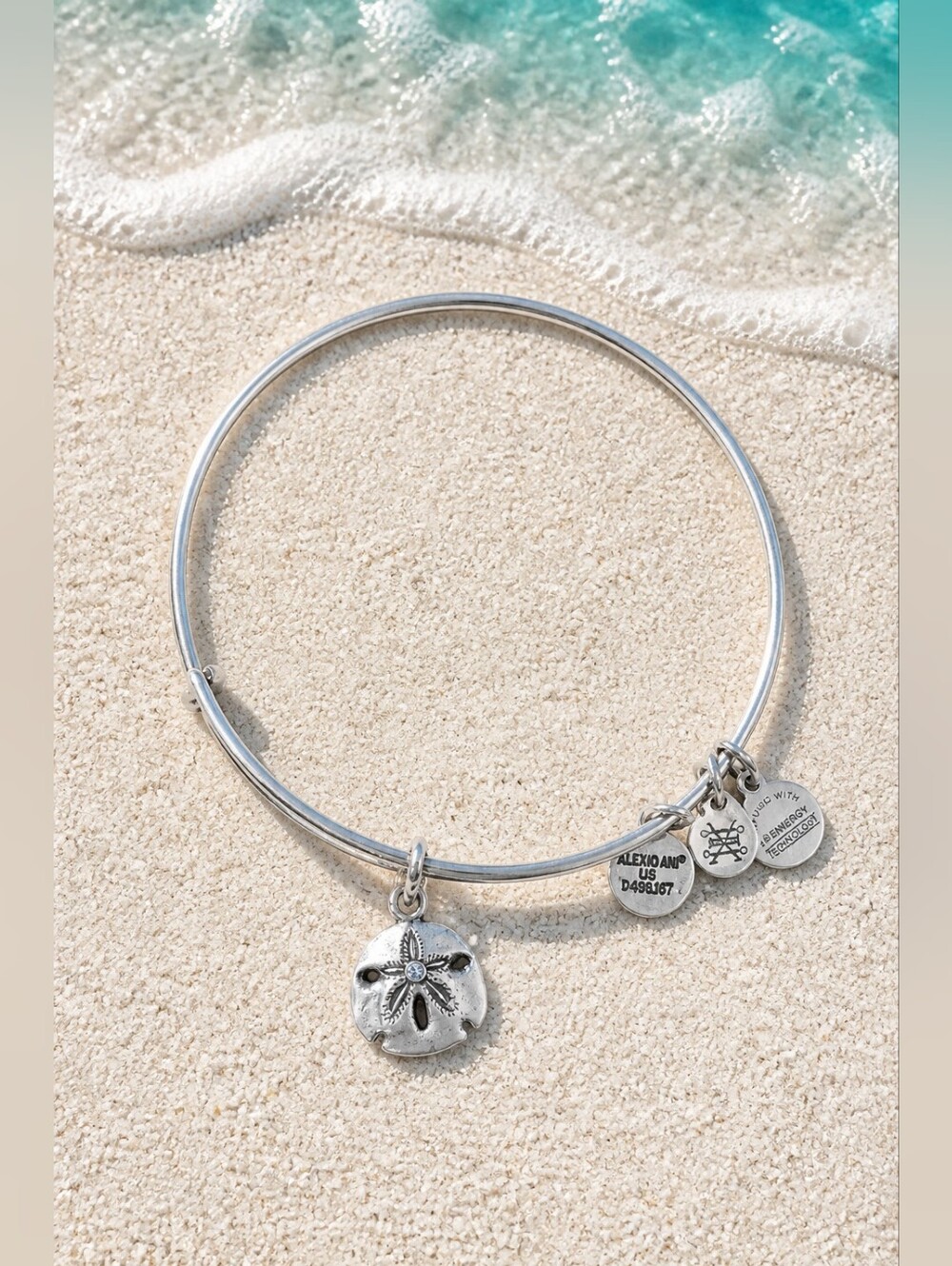 ALEX AND ANI  Sand Dollar III Charm Bracelet EUC